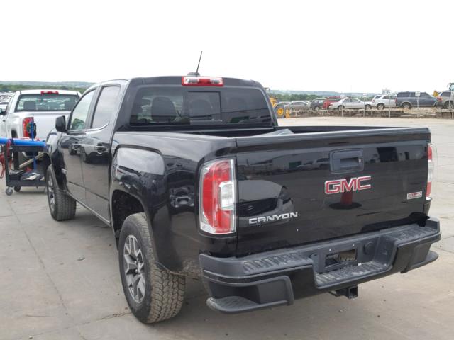 1GTG5CE31G1259931 - 2016 GMC CANYON SLE BLACK photo 3