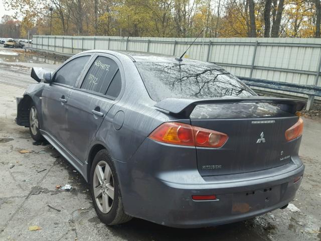 JA3AU26U19U000964 - 2009 MITSUBISHI LANCER ES/ GRAY photo 3