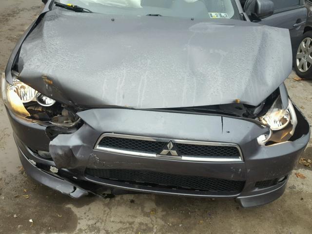 JA3AU26U19U000964 - 2009 MITSUBISHI LANCER ES/ GRAY photo 7