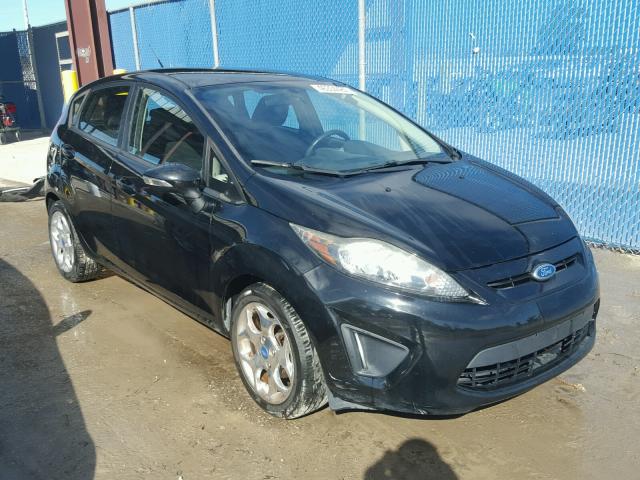 3FADP4FJ3CM117681 - 2012 FORD FIESTA SES BLACK photo 1