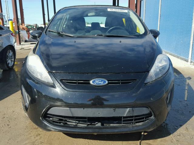 3FADP4FJ3CM117681 - 2012 FORD FIESTA SES BLACK photo 9