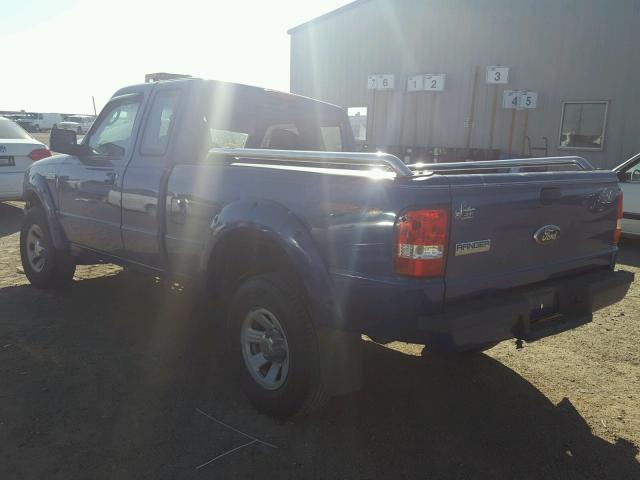 1FTYR14U26PA43234 - 2006 FORD RANGER SUP BLUE photo 3