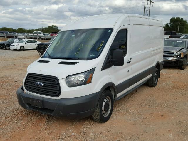 1FTNR2CM7FKA23133 - 2015 FORD TRANSIT T- WHITE photo 2