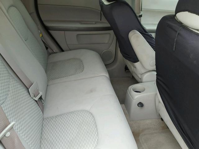 3GNDA13D96S649694 - 2006 CHEVROLET HHR LS BLACK photo 6