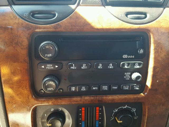 4NUES16S736101105 - 2003 ISUZU ASCENDER S შავი ფოტო 9