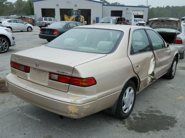 4T1BF22K7VU915974 - 1997 TOYOTA CAMRY CE GOLD photo 4