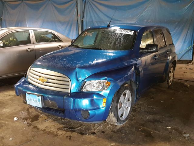 3GNCA13B19S620110 - 2009 CHEVROLET HHR LS Azul foto 2