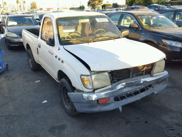 4TANL42N7XZ441431 - 1999 TOYOTA TACOMA WHITE photo 1