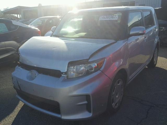 JTLZE4FE6B1120471 - 2011 TOYOTA SCION XB SILVER photo 2