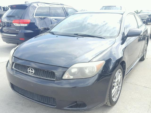 JTKDE167950047332 - 2005 TOYOTA SCION TC BLACK photo 2