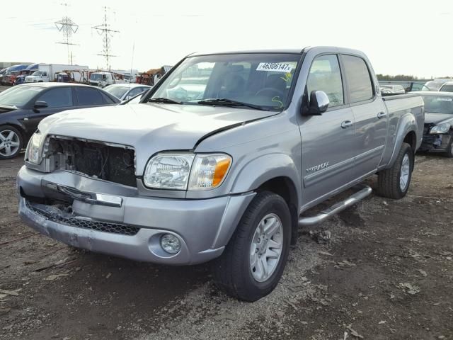 5TBET34126S498377 - 2006 TOYOTA TUNDRA DOU SILVER photo 2