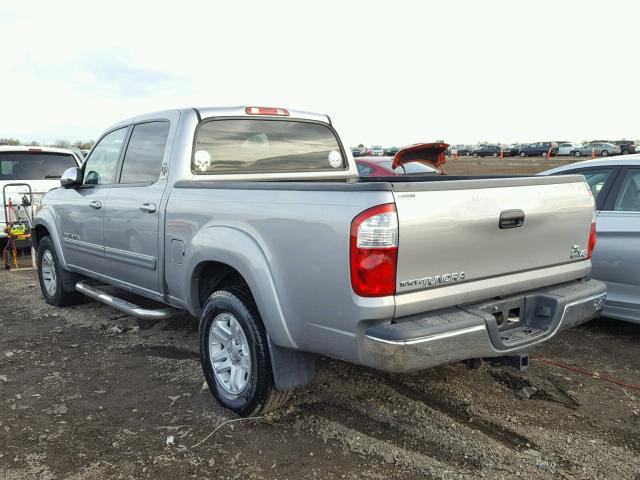 5TBET34126S498377 - 2006 TOYOTA TUNDRA DOU SILVER photo 3