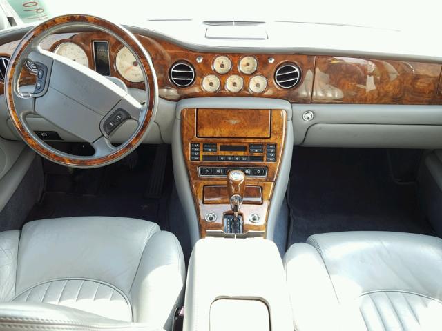 SCBLC31E51CX06514 - 2001 BENTLEY ARNAGE SILVER photo 9