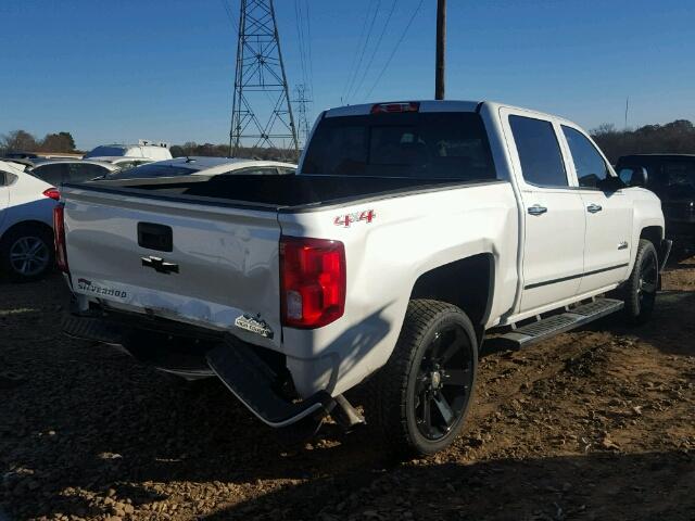 3GCUKTEC8GG319250 - 2016 CHEVROLET SILVERADO WHITE photo 4