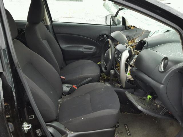 3N1CE2CP1FL445882 - 2015 NISSAN VERSA NOTE BLACK photo 5