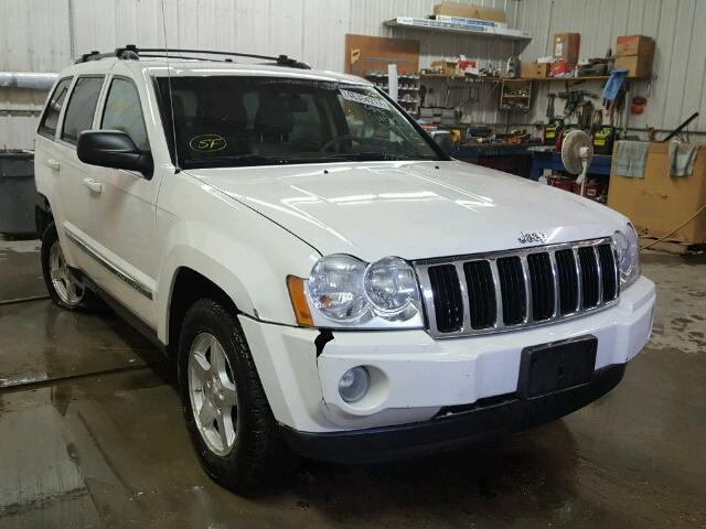 1J4HR58N95C543742 - 2005 JEEP GRAND CHER WHITE photo 1