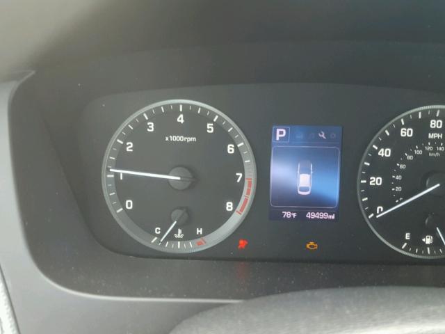 5NPE24AF1GH411723 - 2016 HYUNDAI SONATA SE SILVER photo 8