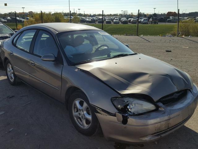 1FAFP53U02A152283 - 2002 FORD TAURUS TAN photo 1