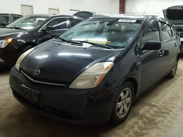 JTDKB20U183433600 - 2008 TOYOTA PRIUS BLACK photo 2