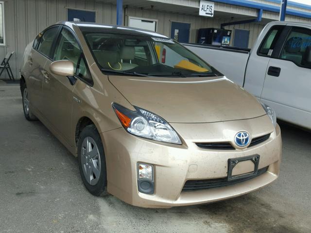 JTDKN3DU4A0087444 - 2010 TOYOTA PRIUS GOLD photo 1