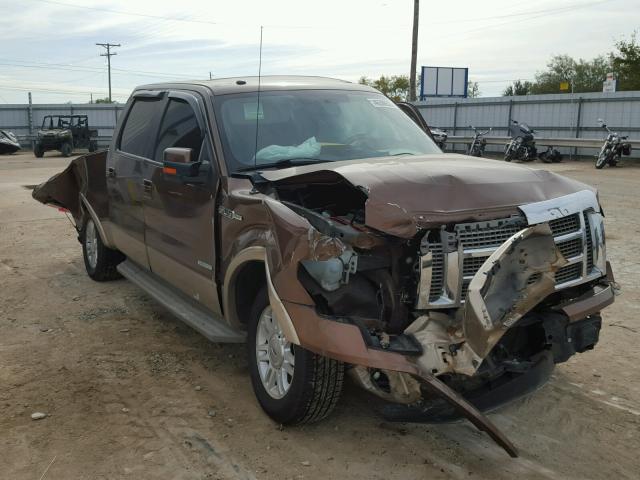 1FTFW1CT0CKD15653 - 2012 FORD F150 SUPER BROWN photo 1