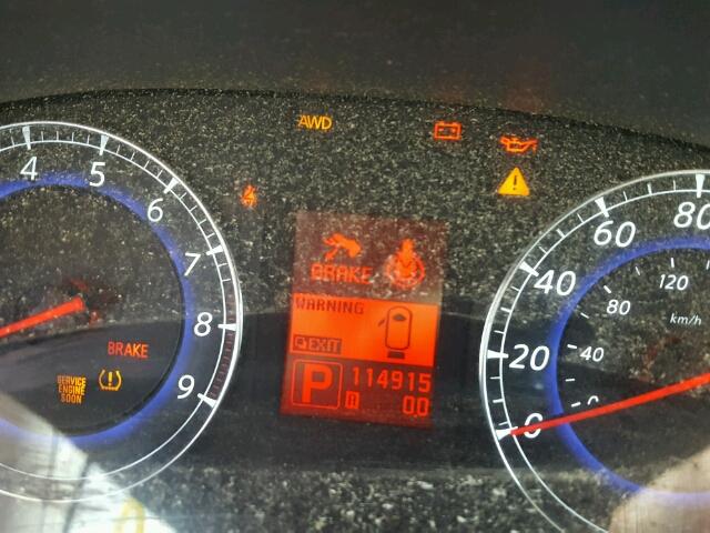 JNKAJ09F38M357572 - 2008 INFINITI EX35 BASE GOLD photo 8