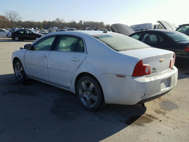 1G1ZH57B49F221477 - 2009 CHEVROLET MALIBU 1LT WHITE photo 3