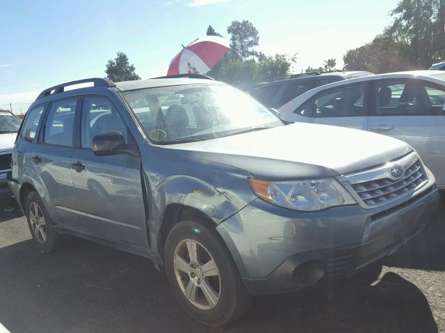 JF2SHABC7BG763353 - 2011 SUBARU FORESTER 2 GREEN photo 1