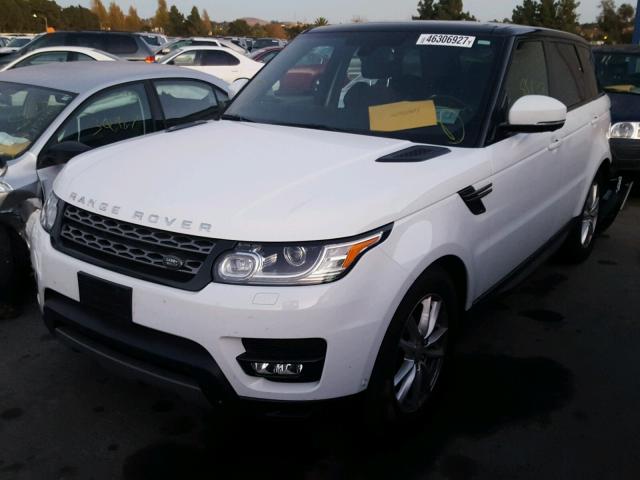 SALWG2WFXEA385042 - 2014 LAND ROVER RANGE ROVE WHITE photo 2