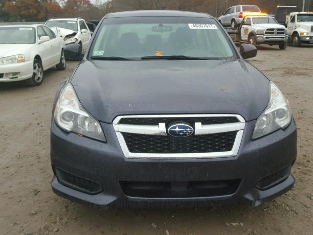 4S3BMBC64D3019356 - 2013 SUBARU LEGACY 2.5 BLUE photo 9