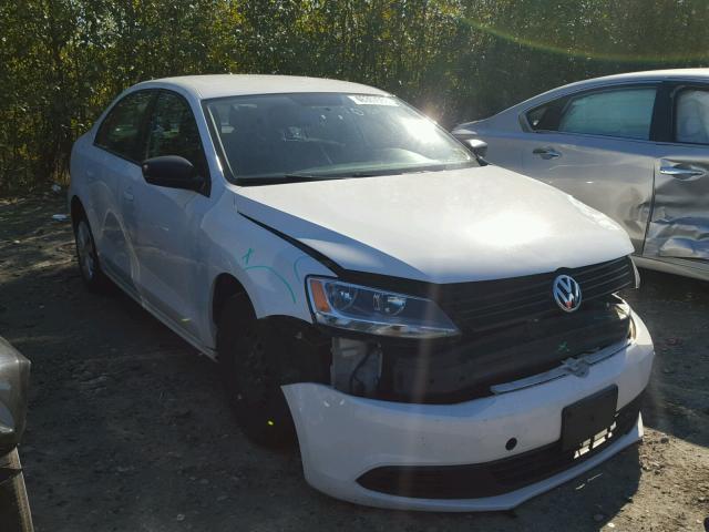 3VW2K7AJ5DM383226 - 2013 VOLKSWAGEN JETTA BASE 白色 照片 1