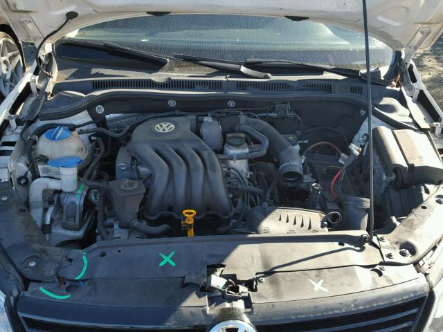 3VW2K7AJ5DM383226 - 2013 VOLKSWAGEN JETTA BASE 白色 照片 7