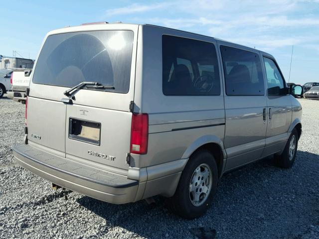 1GNDM19X35B127498 - 2005 CHEVROLET ASTRO GRAY photo 4