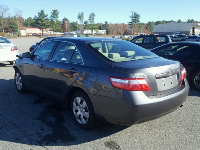 4T1BE46K17U052164 - 2007 TOYOTA CAMRY NEW GRAY photo 3