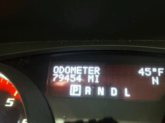 1GKKVRED4BJ381296 - 2011 GMC ACADIA SLT ნაცრისფერი ფოტო 8