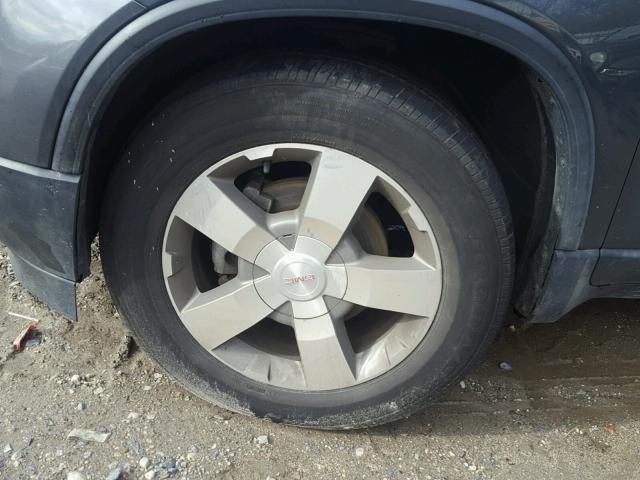 1GKKVRED4BJ381296 - 2011 GMC ACADIA SLT ნაცრისფერი ფოტო 9