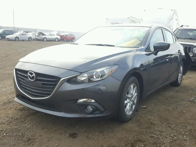 3MZBM1M71FM177590 - 2015 MAZDA 3 GRAY photo 2