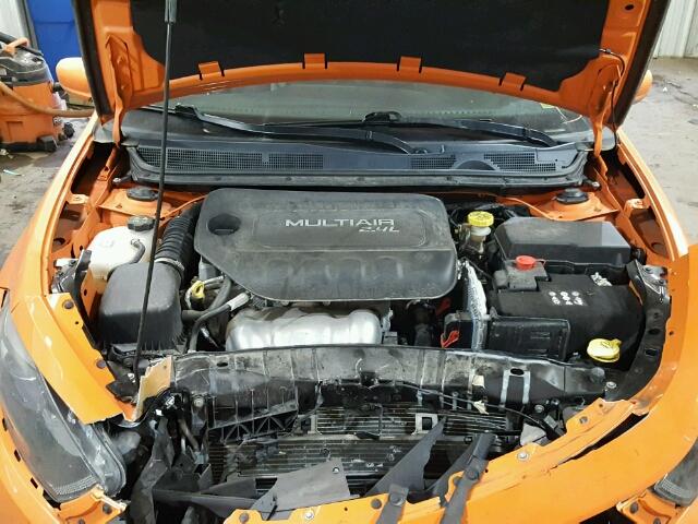 1C3CDFEB7ED866443 - 2014 DODGE DART GT ORANGE photo 7