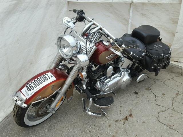 1HD1BW5179Y015983 - 2009 HARLEY-DAVIDSON FLSTC MAROON photo 1