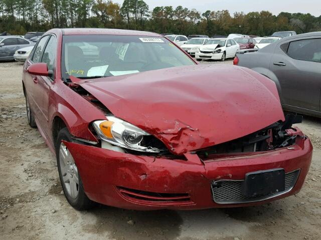 2G1WB5E37E1144198 - 2014 CHEVROLET IMPALA LIM RED photo 1