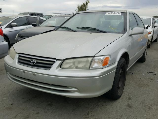 4T1BG22K91U107584 - 2001 TOYOTA CAMRY CE SILVER photo 2