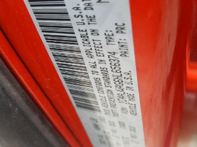 1C4AJWAG6HL656374 - 2017 JEEP WRANGLER S Qırmızı foto 10