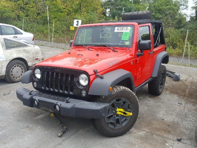 1C4AJWAG6HL656374 - 2017 JEEP WRANGLER S Qırmızı foto 2