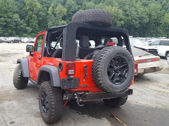1C4AJWAG6HL656374 - 2017 JEEP WRANGLER S Qırmızı foto 3