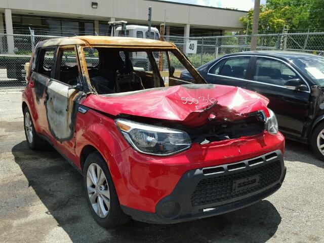 KNDJP3A57F7781580 - 2015 KIA SOUL + RED photo 1