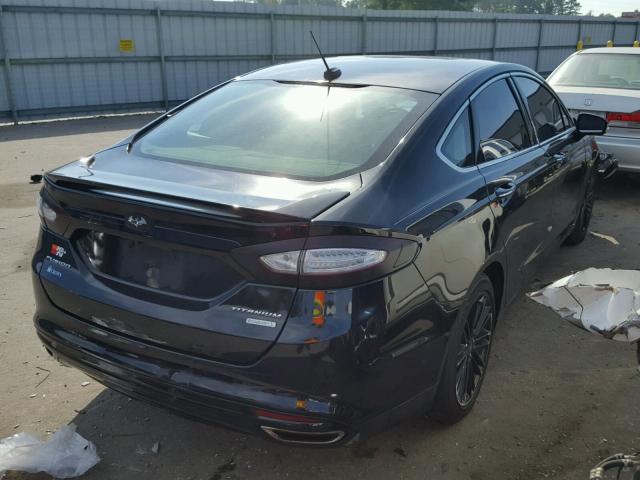 3FA6P0K94GR287327 - 2016 FORD FUSION TIT BLACK photo 4