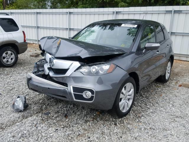 5J8TB1H24CA003549 - 2012 ACURA RDX GRAY photo 2