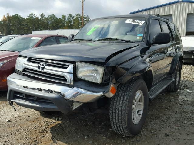 JT3HN86R510357124 - 2001 TOYOTA 4RUNNER BLACK photo 2