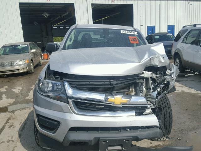 1GCGTBE37G1163852 - 2016 CHEVROLET COLORADO SILVER photo 5