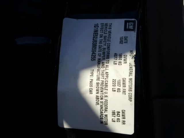 1G1NE52J83M594255 - 2003 CHEVROLET MALIBU LS მწვანე ფოტო 10